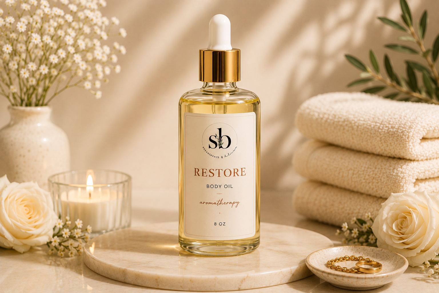 Restore body oil