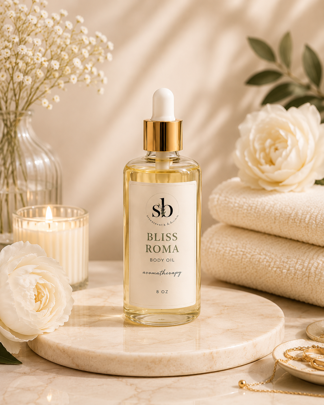 Bliss Roma body oil